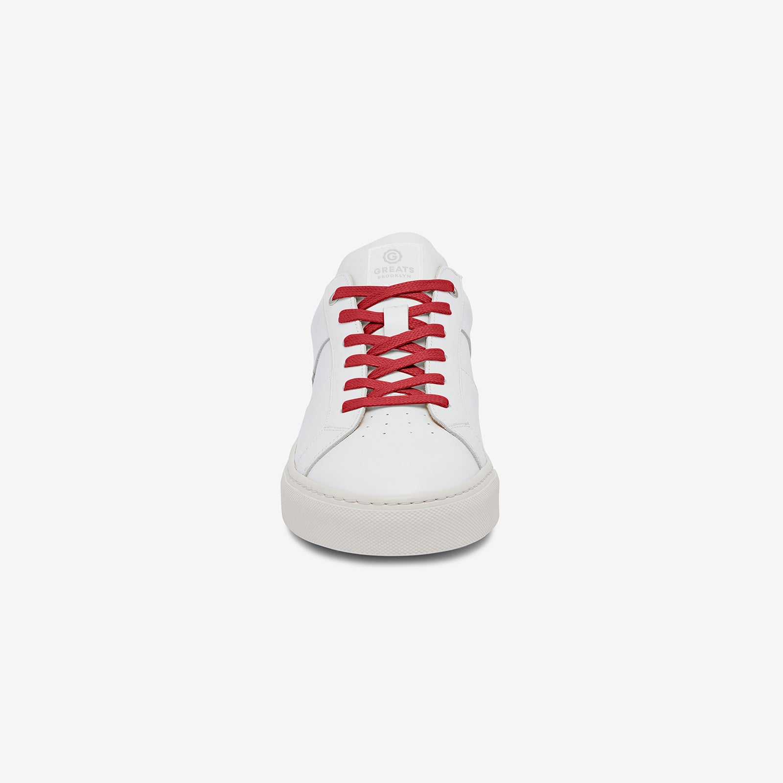 Premium Photo | Red sneakers or sneakers made of natural suede on a store  shelf white flexible sole and red laces shoe shop youth comfortable  fashionable shoes newest concept the best red